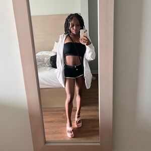 Pink Platform Sandals